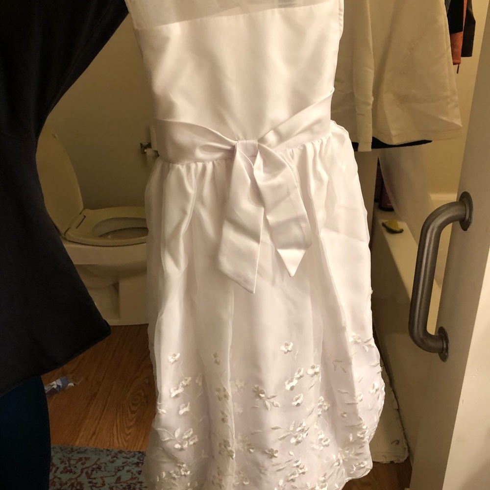 White girls dress